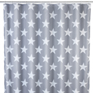 Wenko Stella Grey Shower Curtain