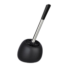 Wenko Polaris Matt Black Toilet Brush