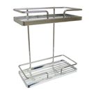 Wenko Power Lock Two Tier Wall Rack Sion