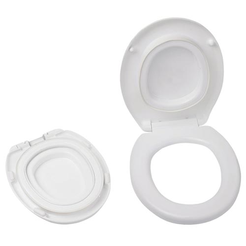 Anti-Bac Safeflush White Toilet Seat - Obsolete Image 3