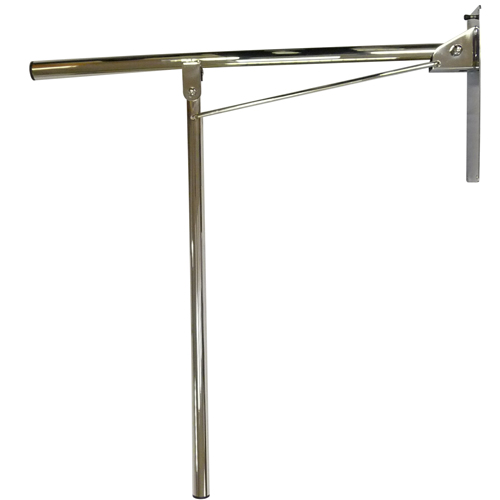 Hinged Fold Up Arm Support Stainless Steel - Obsolete Image 1