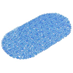 Blue Pebbles Bath Mat