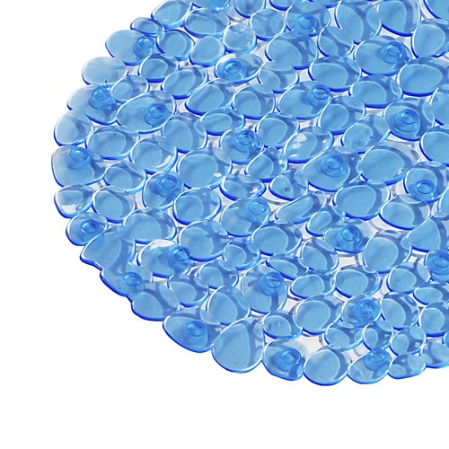 Blue Pebbles Bath Mat Image 4