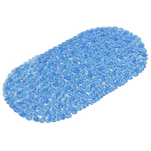 Blue Pebbles Bath Mat Image 1