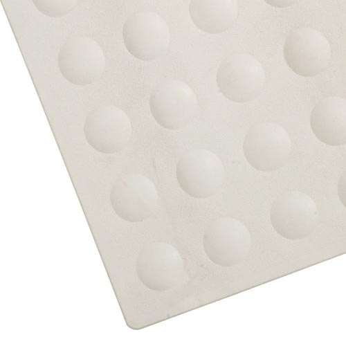 White Dome Bath & Shower Tray Mat Image 3