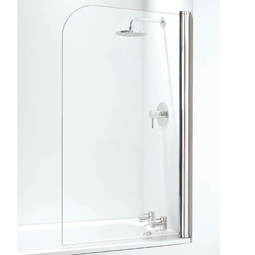 Curved Bathscreen - White Finish - Obsolete Image 1