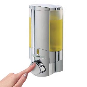 Aviva 1 Dispenser Chrome 