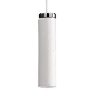 White Wood Roll Light Pull - Obsolete