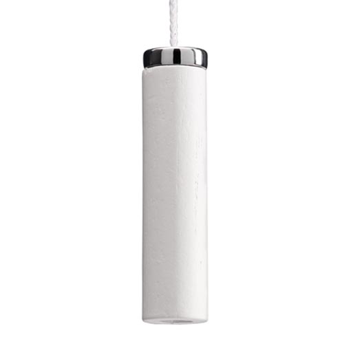 White Wood Roll Light Pull - Obsolete Image 1