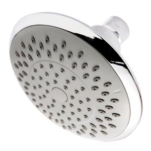Small Round Fixed Shower Head - Chrome