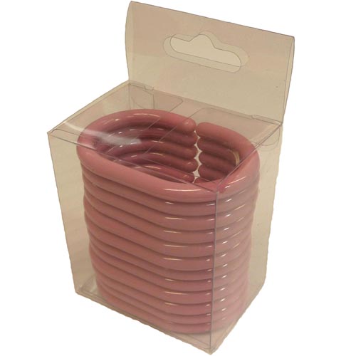 C Type Rings - Pink (Pack of 12) Image 2