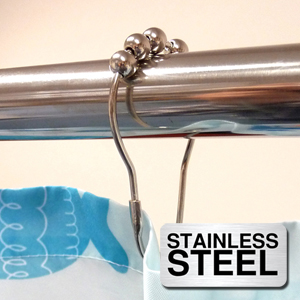 Roller Ball Rings - Stainless Steel (Pack of 12)