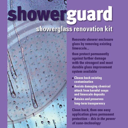 Shower Guard - Renovation Kit Refurbishes Existing Glass Image 6