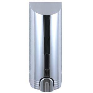 Single Tall Dispener Chrome / White