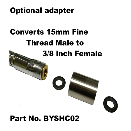 Shower Hose Converter 15mm to 3/8th Image 6