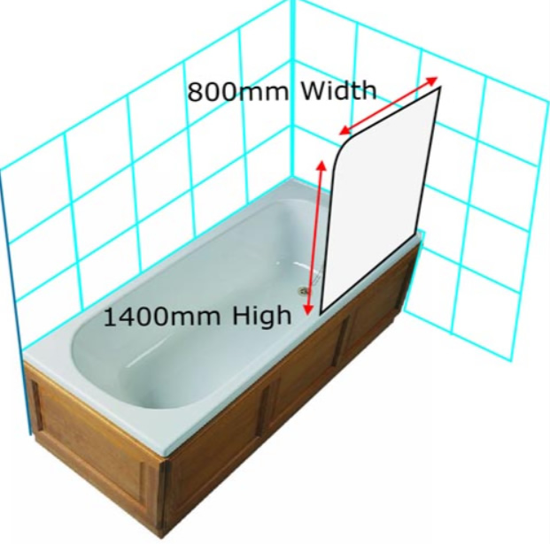 Curved Bathroom Seal